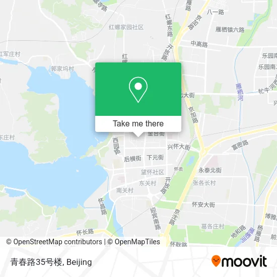 青春路35号楼 map