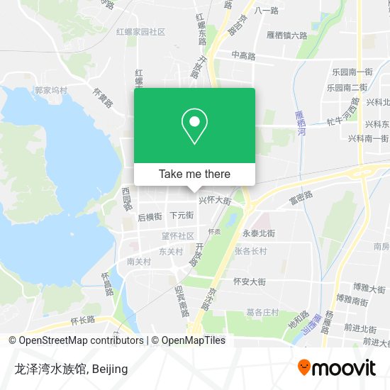 龙泽湾水族馆 map