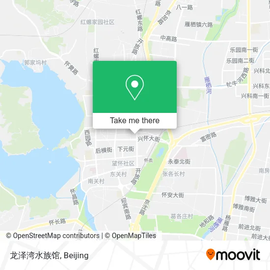 龙泽湾水族馆 map