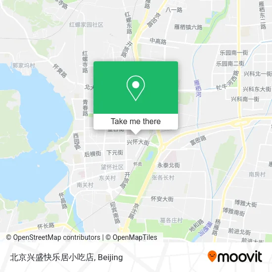 北京兴盛快乐居小吃店 map