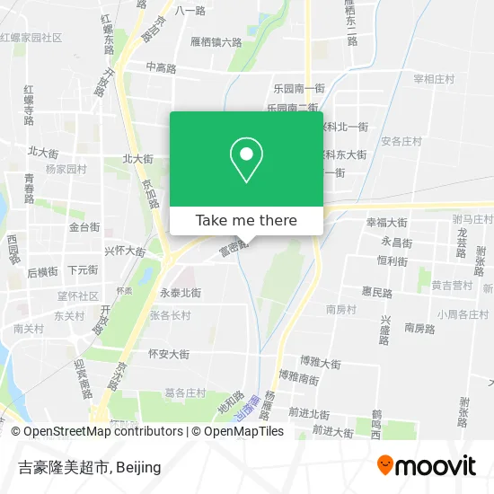 吉豪隆美超市 map