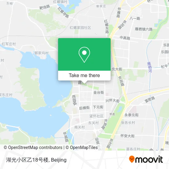 湖光小区乙18号楼 map