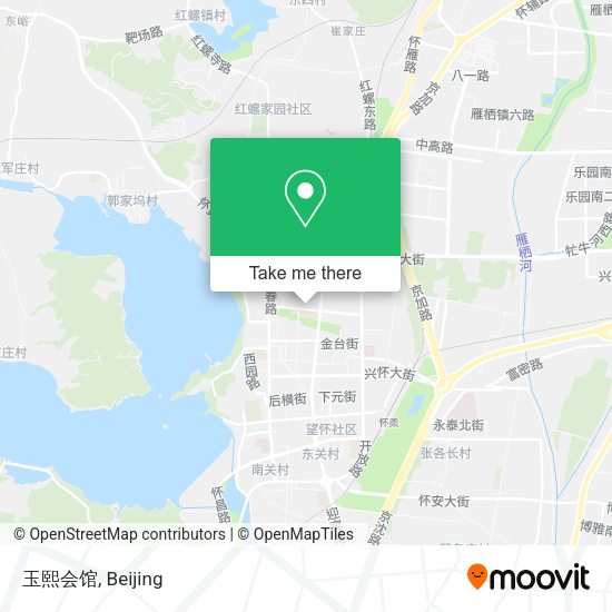 玉熙会馆 map
