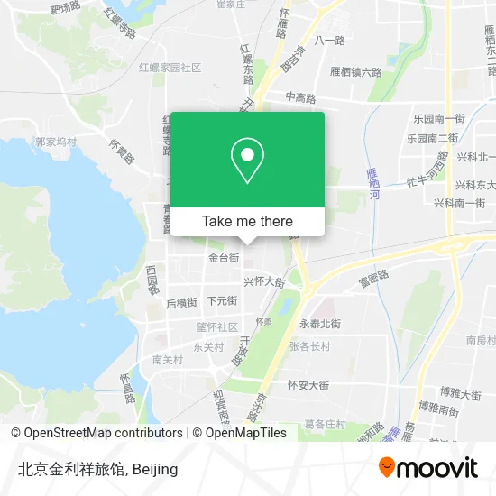 北京金利祥旅馆 map