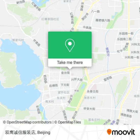 双鹰诚信服装店 map