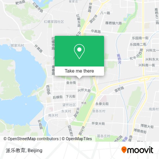 派乐教育 map