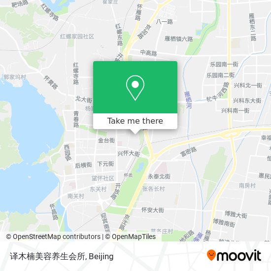 译木楠美容养生会所 map