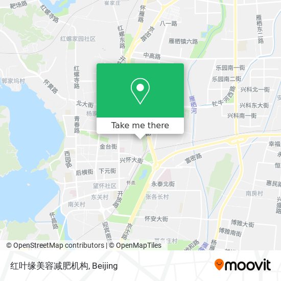 红叶缘美容减肥机构 map
