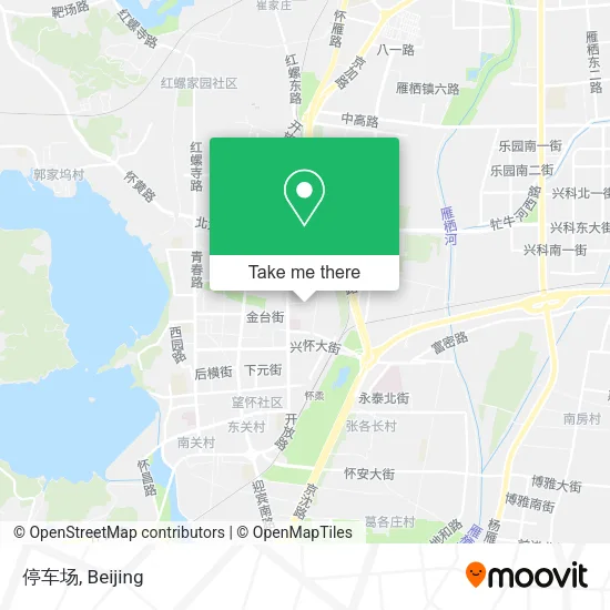 停车场 map
