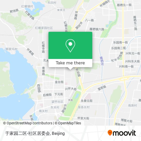 于家园二区-社区居委会 map