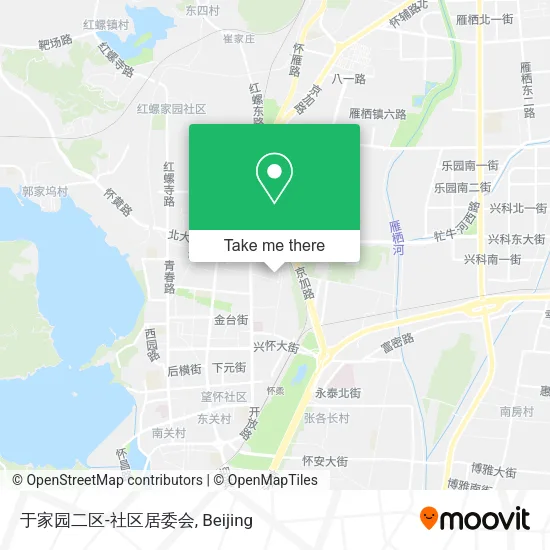 于家园二区-社区居委会 map