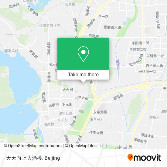 天天向上大酒楼 map