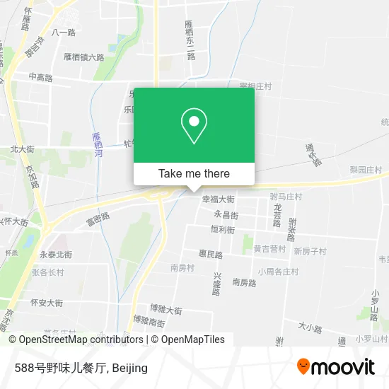 588号野味儿餐厅 map