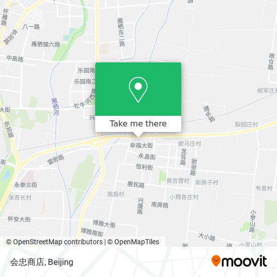 会忠商店 map