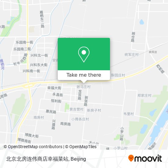 北京北房连伟商店幸福菜站 map