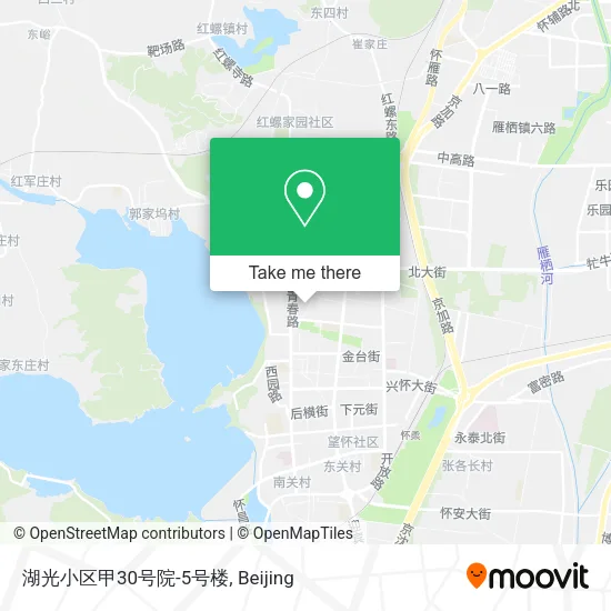 湖光小区甲30号院-5号楼 map