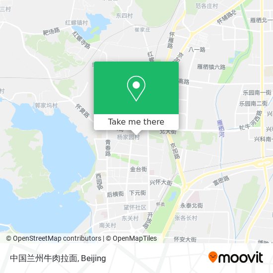 中国兰州牛肉拉面 map