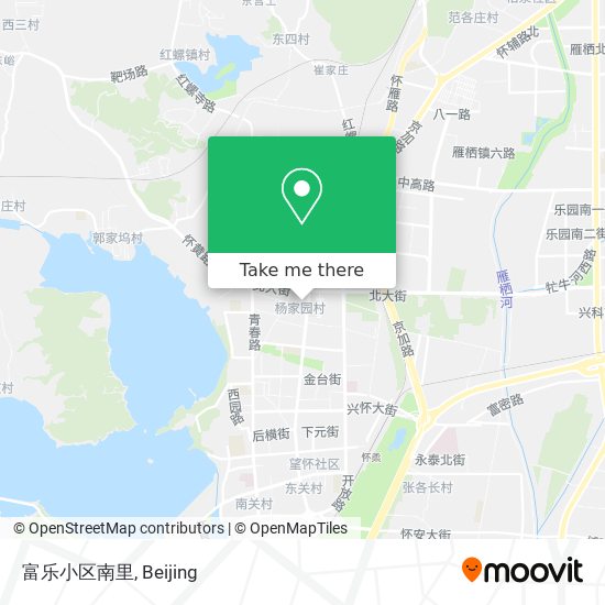 富乐小区南里 map