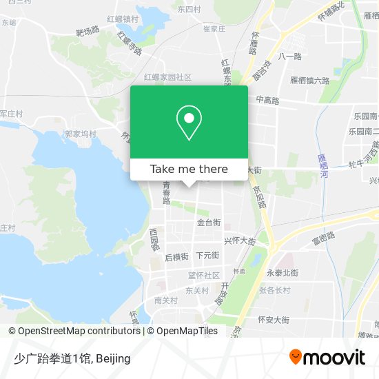 少广跆拳道1馆 map