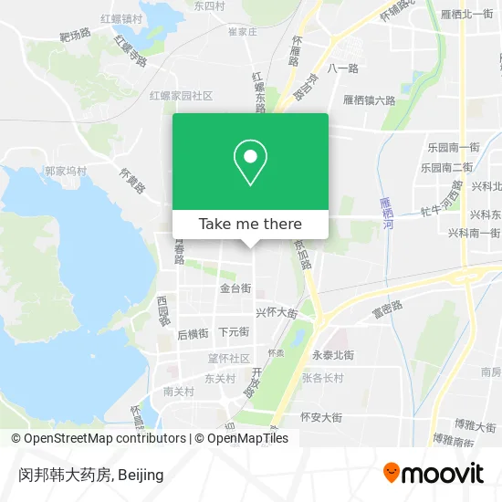 闵邦韩大药房 map