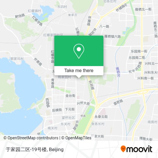 于家园二区-19号楼 map