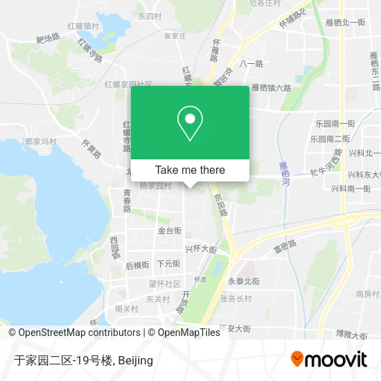 于家园二区-19号楼 map