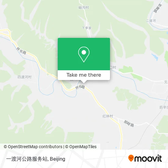 一渡河公路服务站 map
