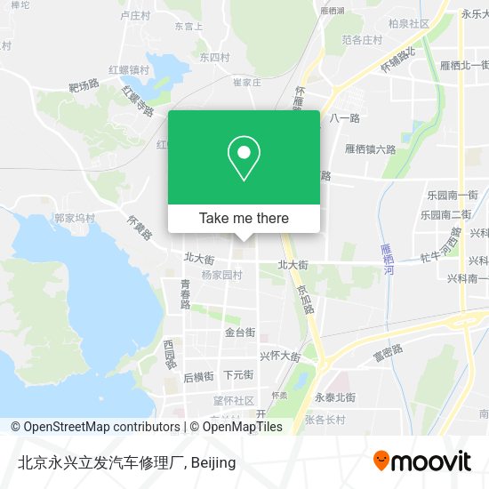北京永兴立发汽车修理厂 map