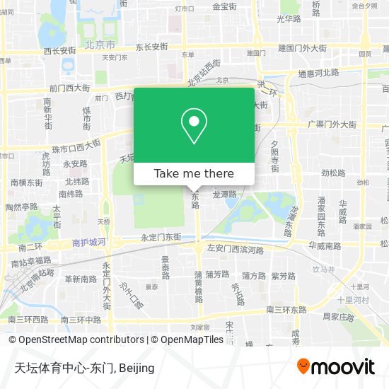 天坛体育中心-东门 map
