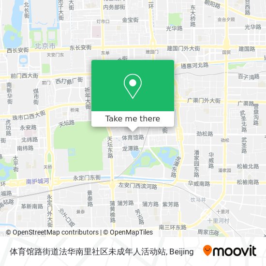 体育馆路街道法华南里社区未成年人活动站 map