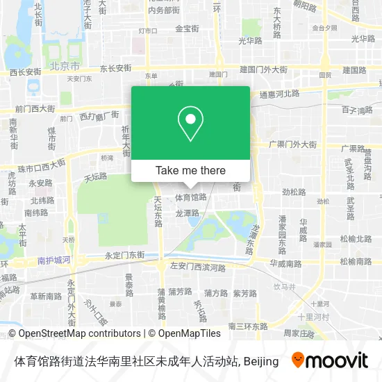 体育馆路街道法华南里社区未成年人活动站 map