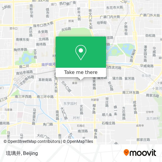 琉璃井 map