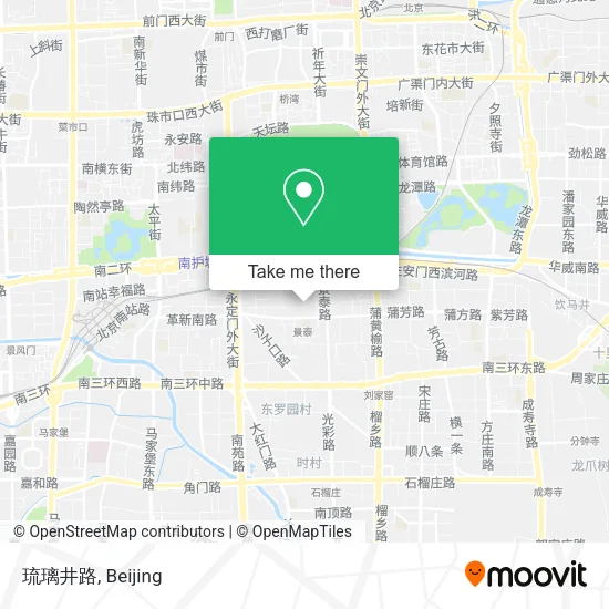 琉璃井路 map