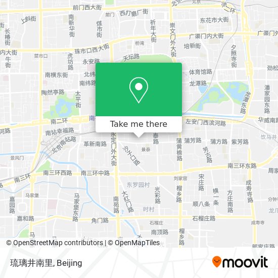琉璃井南里 map