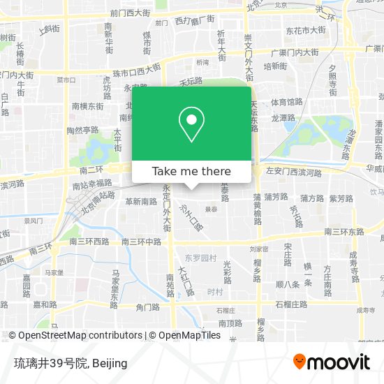 琉璃井39号院 map