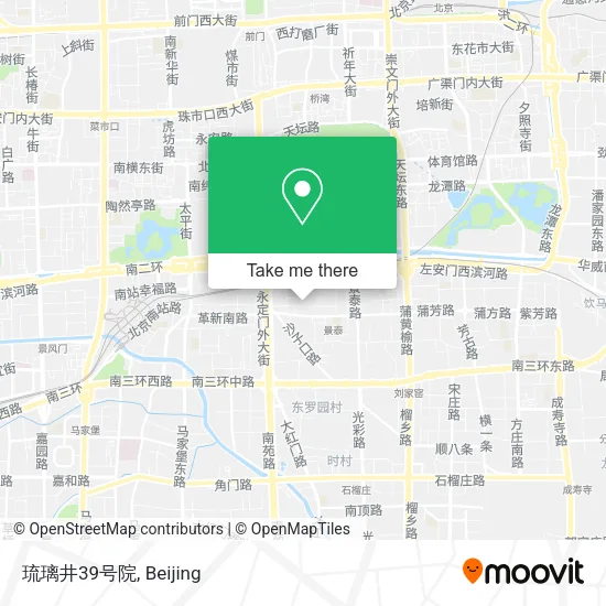 琉璃井39号院 map