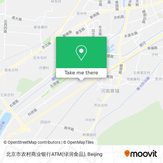 北京市农村商业银行ATM(绿润食品) map