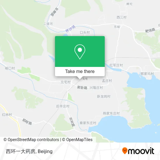 西环一大药房 map