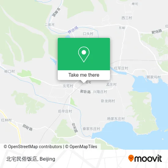 北宅民俗饭店 map