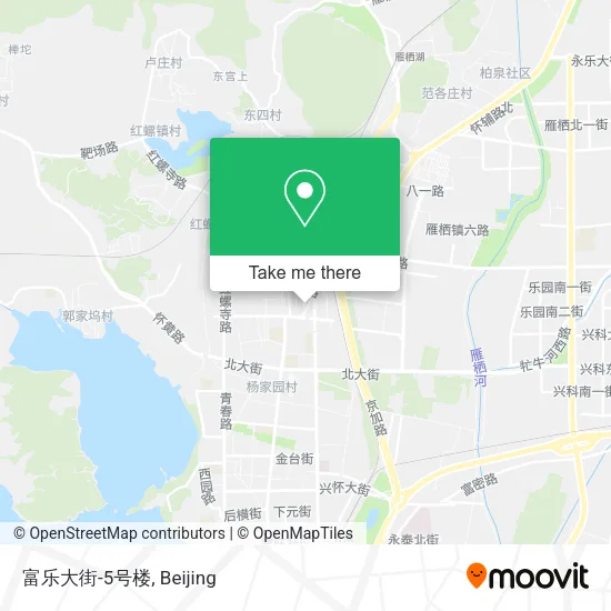 富乐大街-5号楼 map