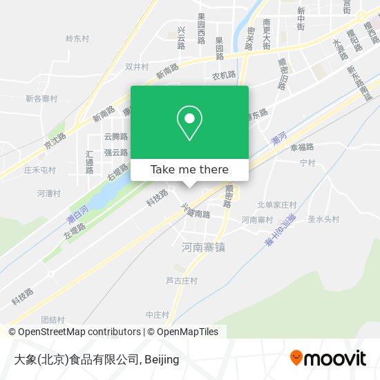 大象(北京)食品有限公司 map