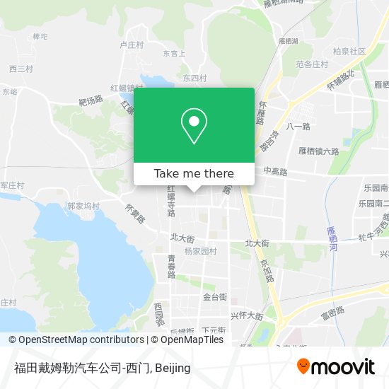 福田戴姆勒汽车公司-西门 map