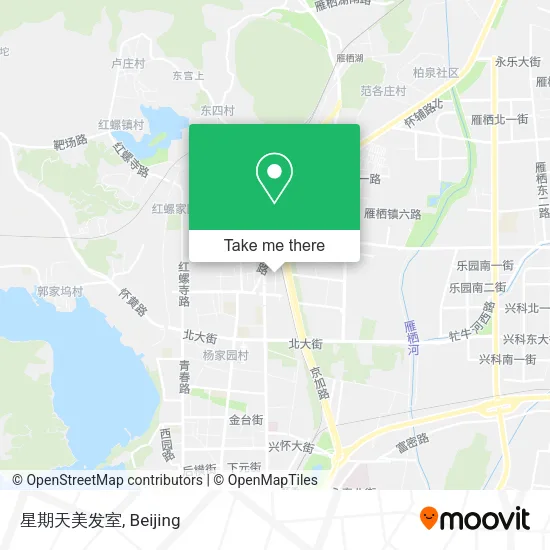 星期天美发室 map