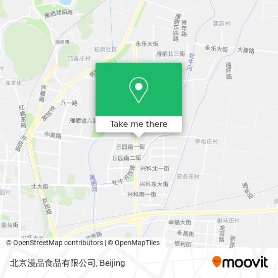 北京漫品食品有限公司 map