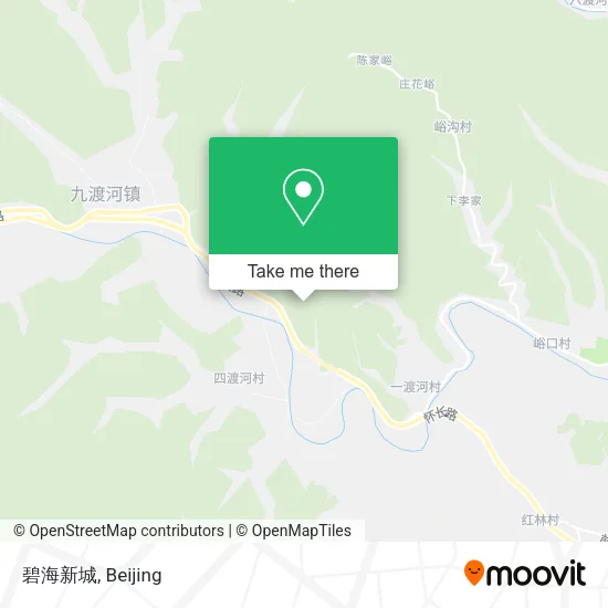 碧海新城 map