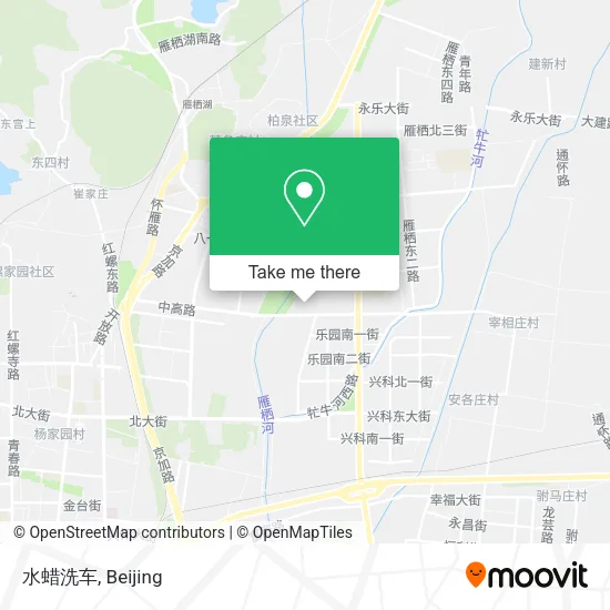 水蜡洗车 map