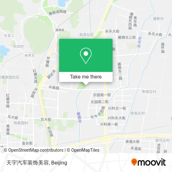 天宇汽车装饰美容 map