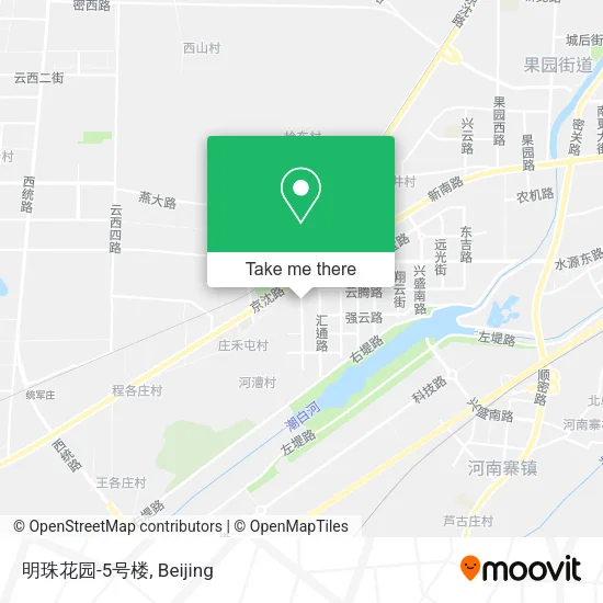 明珠花园-5号楼 map