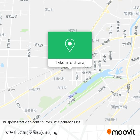 立马电动车(图腾街) map