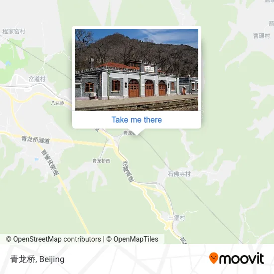 青龙桥 map
